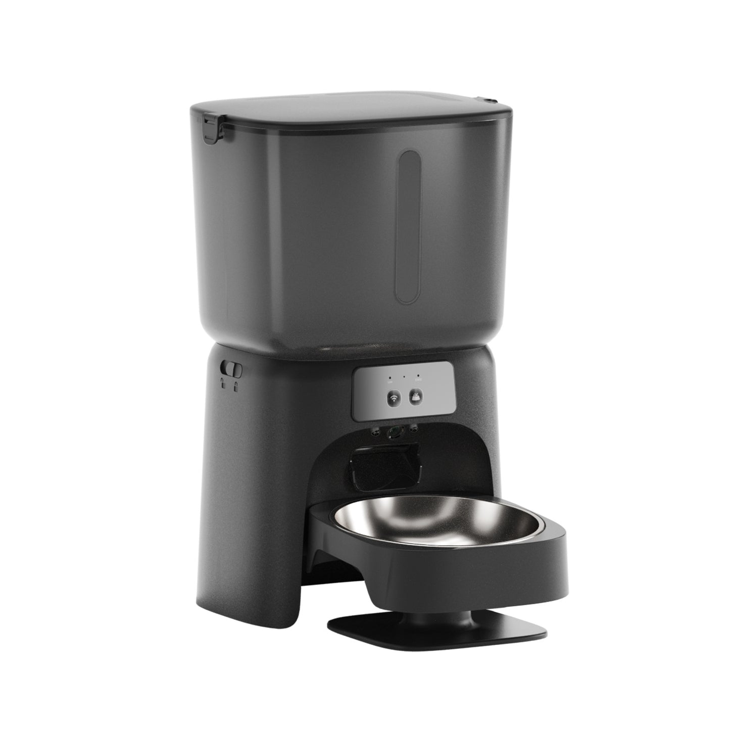 Automatic Cat Feeder with Camera for Two Cats, 1080P HD Video with Night Vision, 5G WiFi Pet Feeder with Phone APP Control, 2-Way Audio for Cat & Dog, Low Food & Motion & Sound Alerts