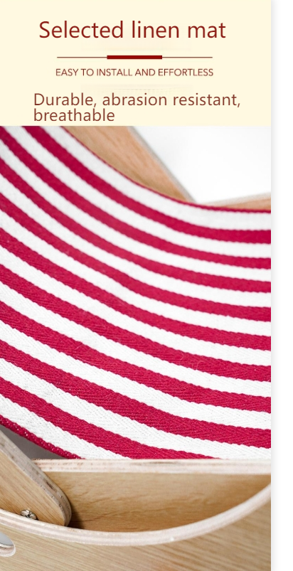 Pet cubic [Pet Equipment] Cat recliner solid wood multi-level adjustment easy to install comfortable breathable thick linen