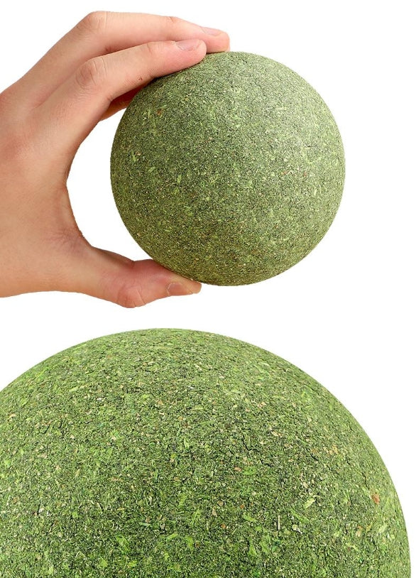 GUAZHOUMU [Pet Equipment] Mint Ball Cat Toy Cat Super Large Self-entertainment Artifact Cat Kitten Cat Toy Stick-Make In China