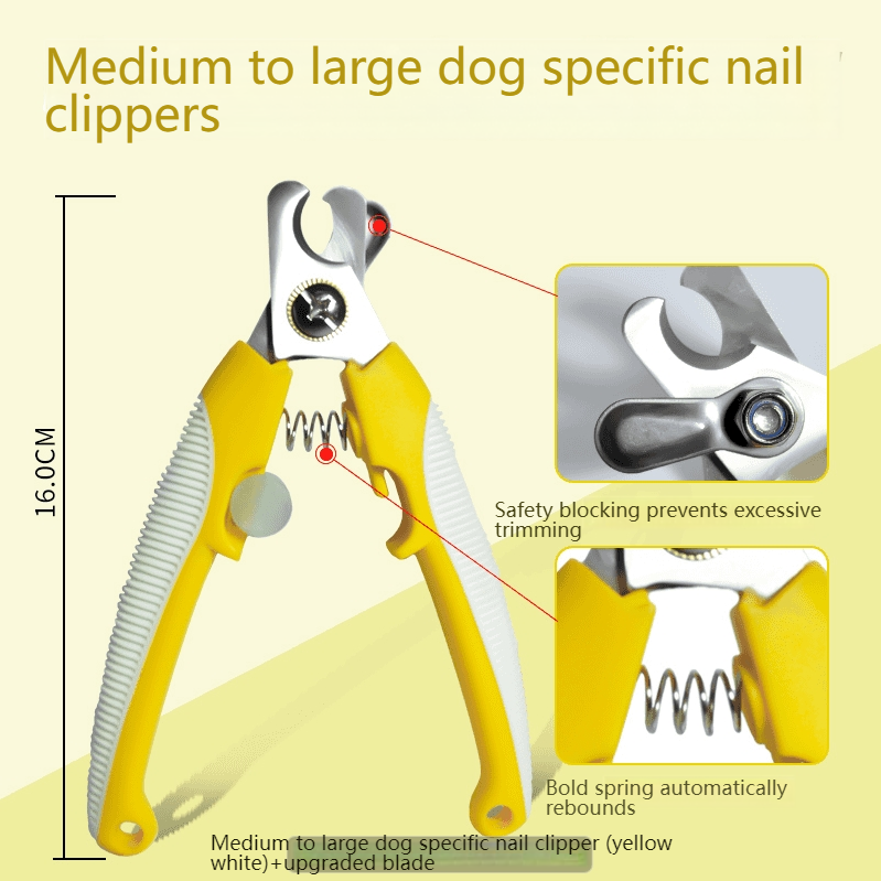 Cat nail scissors round hole porous scissors blood-proof nail clippers kittens, dogs and rabbits novice cats small blind scissors