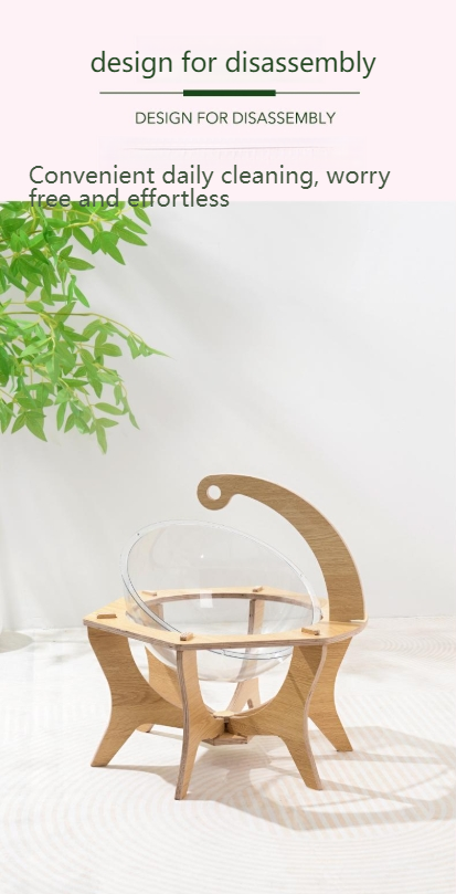 Pet cubic Free-probiotic deodorant spray [Pet equipment] Itcube cat space capsule cat bed building blocks for all seasons, assembled and stable, natural sisal balls