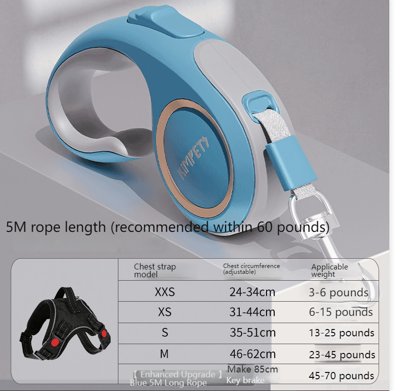 automatic retractable traction rope small and medium-sized dogs-Make In China large dogs out walking dog rope dog chain