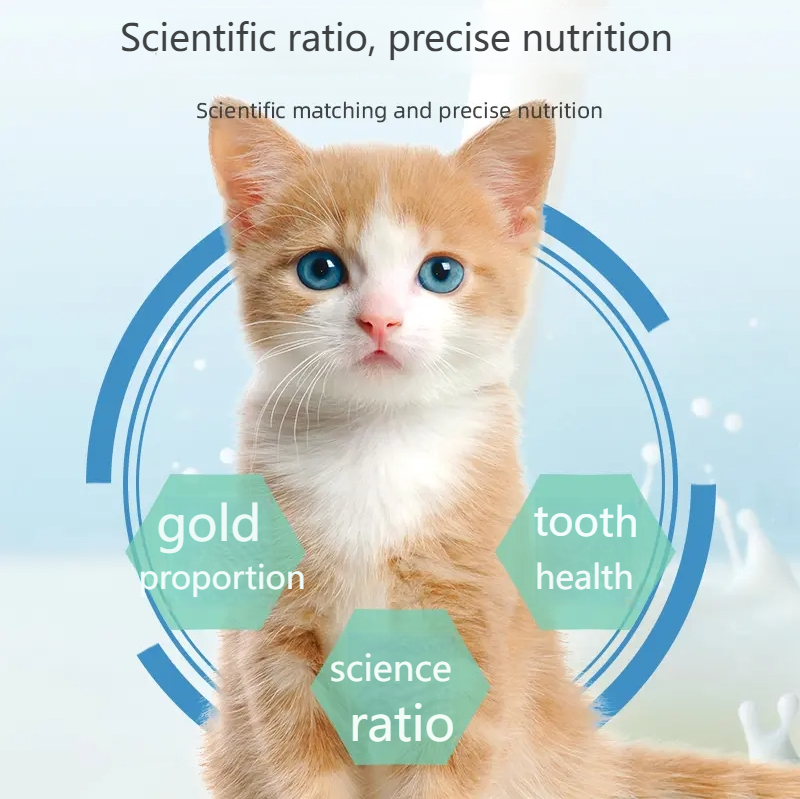 GUAZHOUMU [Crispy Freeze-dried Cat Grass Teething Sticks] Cat snacks to remove hairballs, gently remove hair and clean teeth, can replace hair removal paste-Make In China