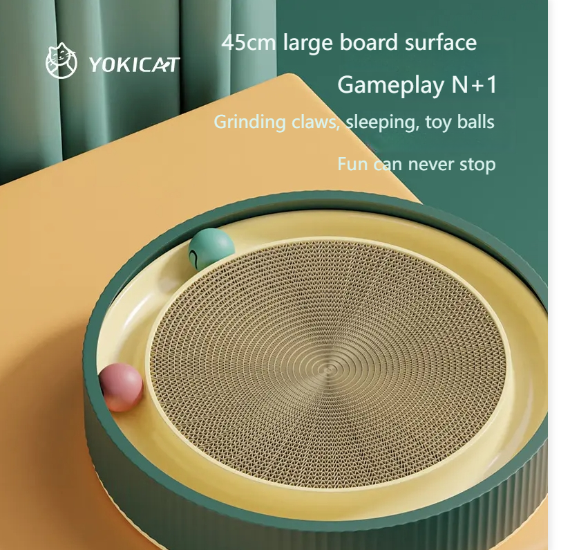 vipdog Cat scratching board cat toy cat scratching board no dandruff and dirt-resistant all-in-one cat bed cat scratching board bed type boring cat claw board-Make In China