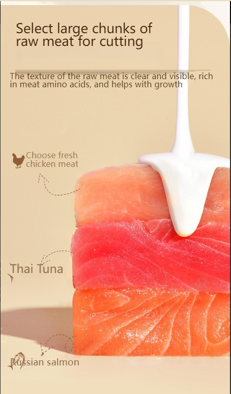 MYFOODIE Cat wet food goat milk meat granules 70g*12 packs add goat milk meat with delicious nutrition double