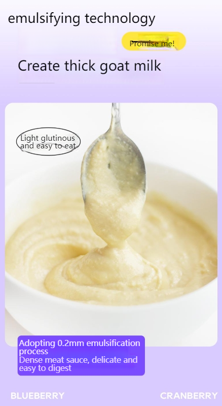 CHNCEPET Berry milk small pocket cat high-quality craft full-fat product selection 0 added high-quality cat strips-Make In China