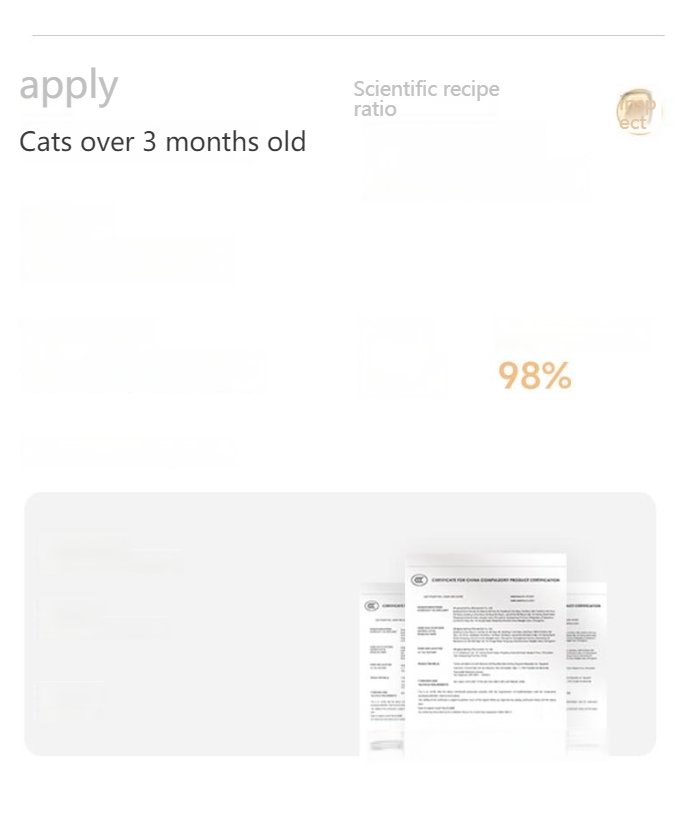 MYFOODIE Cat goat milk fresh meat large can Full can of goat milk + nutritious large pieces of fresh meat Fresh factory direct delivery