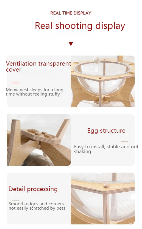 Pet cubic Free-probiotic deodorant spray [Pet equipment] Itcube cat space capsule cat bed building blocks for all seasons, assembled and stable, natural sisal balls