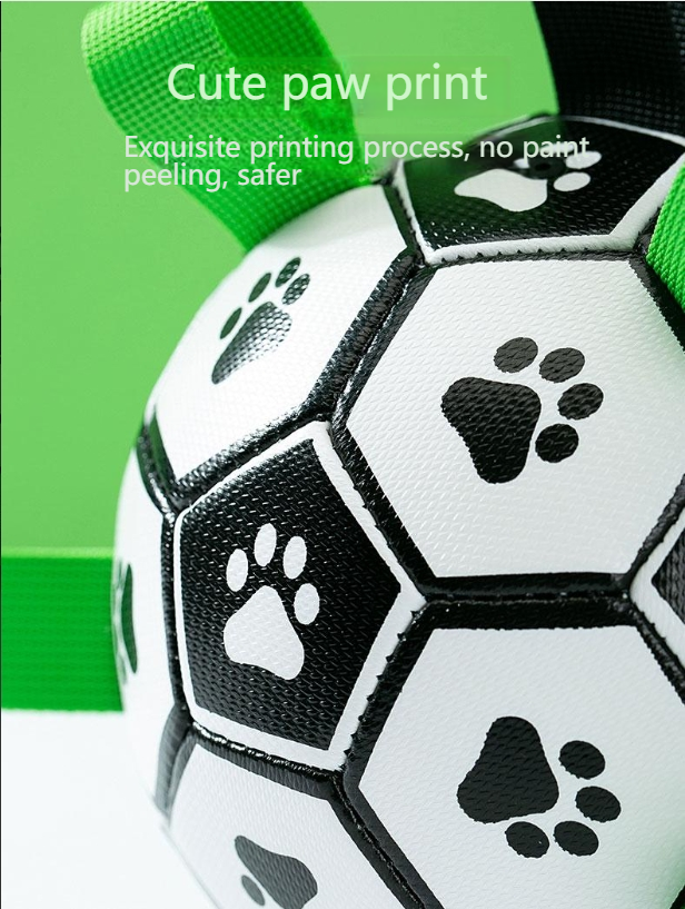 hipidogDog football toy training interactive border collie corgi rubber ball self-hi teeth grinding and biting training 4360-Make In China