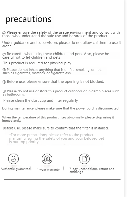 neakasa [Pet Equipment] Yibao Pet Grooming Device Multifunctional Pet Cat and Dog Low-Noise Electric Hair Suction Comb Vacuum Cleaner-Make In China