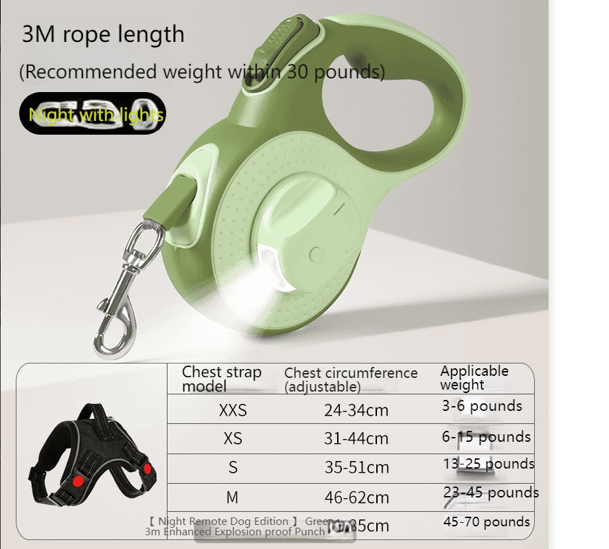 automatic retractable traction rope small and medium-sized dogs-Make In China large dogs out walking dog rope dog chain