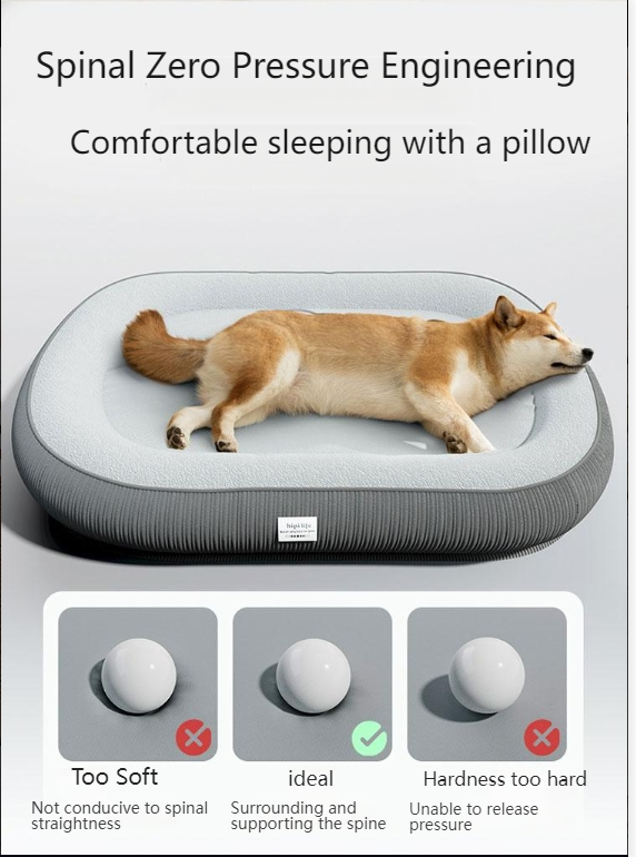 hipidog Dog kennel universal for all seasons summer dog and cat mat removable and washable small medium and large cat and dog bed summer sleeping-Make In China