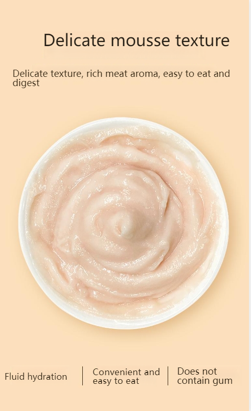 Main food cat food chicken fish meat moisturizing wet food soft canned food young cat interactive-Make In China