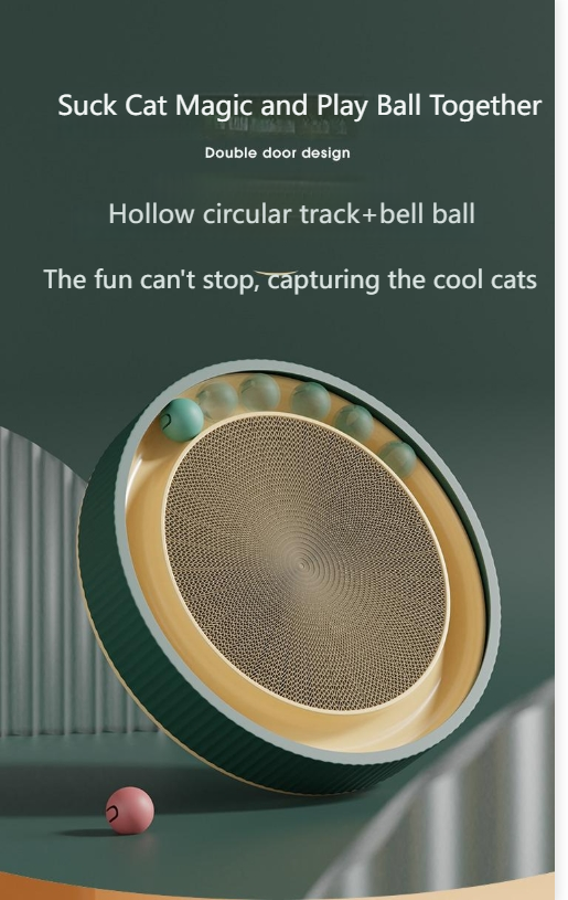 vipdog Cat scratching board cat toy cat scratching board no dandruff and dirt-resistant all-in-one cat bed cat scratching board bed type boring cat claw board-Make In China