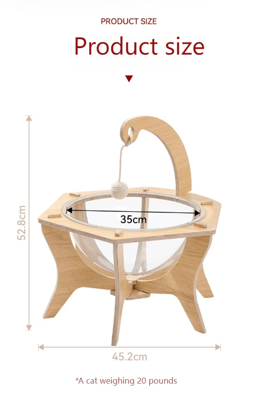 Pet cubic Free-probiotic deodorant spray [Pet equipment] Itcube cat space capsule cat bed building blocks for all seasons, assembled and stable, natural sisal balls