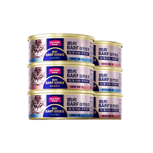MYFOODIE Full price fresh meat staple food canned cat food 100g*60% kitten wet food easy to replenish water