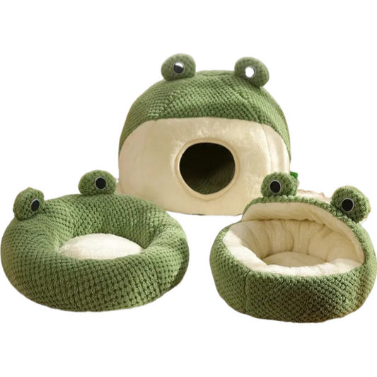 kimpets Cat bed four seasons universal cat and dog bed small dog teddy dog mat cute cat sleeping frog bed-Make In China
