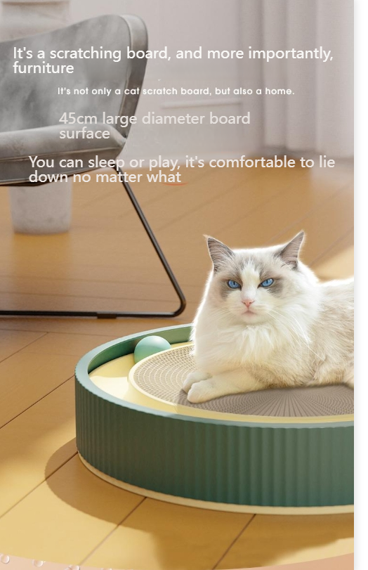 vipdog Cat scratching board cat toy cat scratching board no dandruff and dirt-resistant all-in-one cat bed cat scratching board bed type boring cat claw board-Make In China