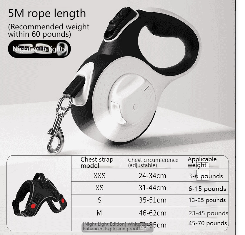 automatic retractable traction rope small and medium-sized dogs-Make In China large dogs out walking dog rope dog chain