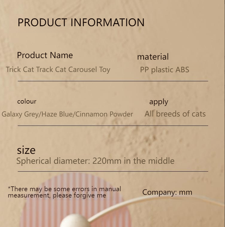 vipdog Plastic toys to amuse cats, self-entertainment toys, tumbler bell ball spherical toys, kitten play toys-Make In China