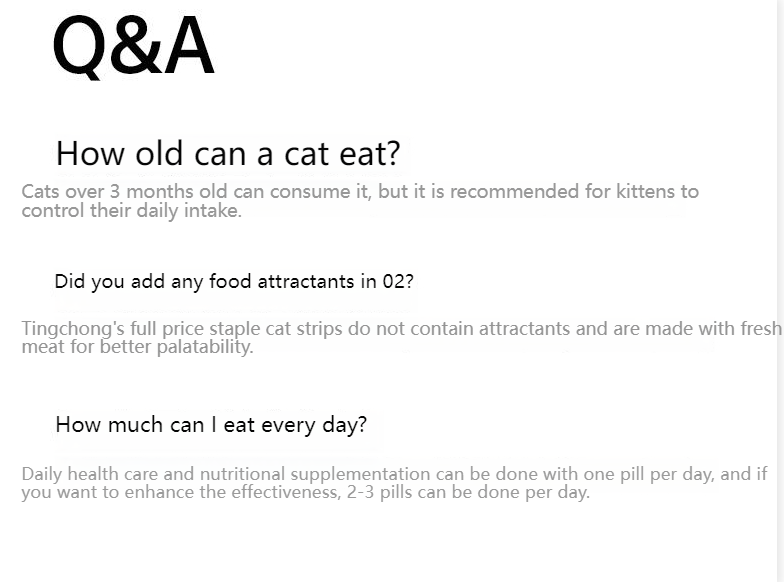 TINGCHONG Main food cat strips full price hydration meat sauce cat wet food cat snacks cat snacks kitten nutrition absorption