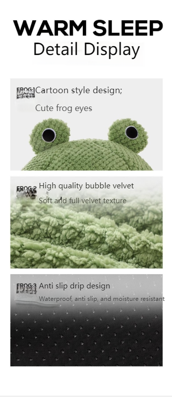 kimpets Cat bed four seasons universal cat and dog bed small dog teddy dog mat cute cat sleeping frog bed-Make In China