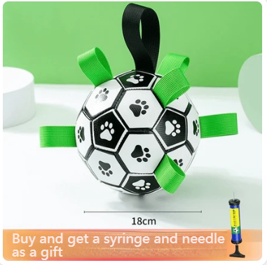 hipidogDog football toy training interactive border collie corgi rubber ball self-hi teeth grinding and biting training 4360-Make In China