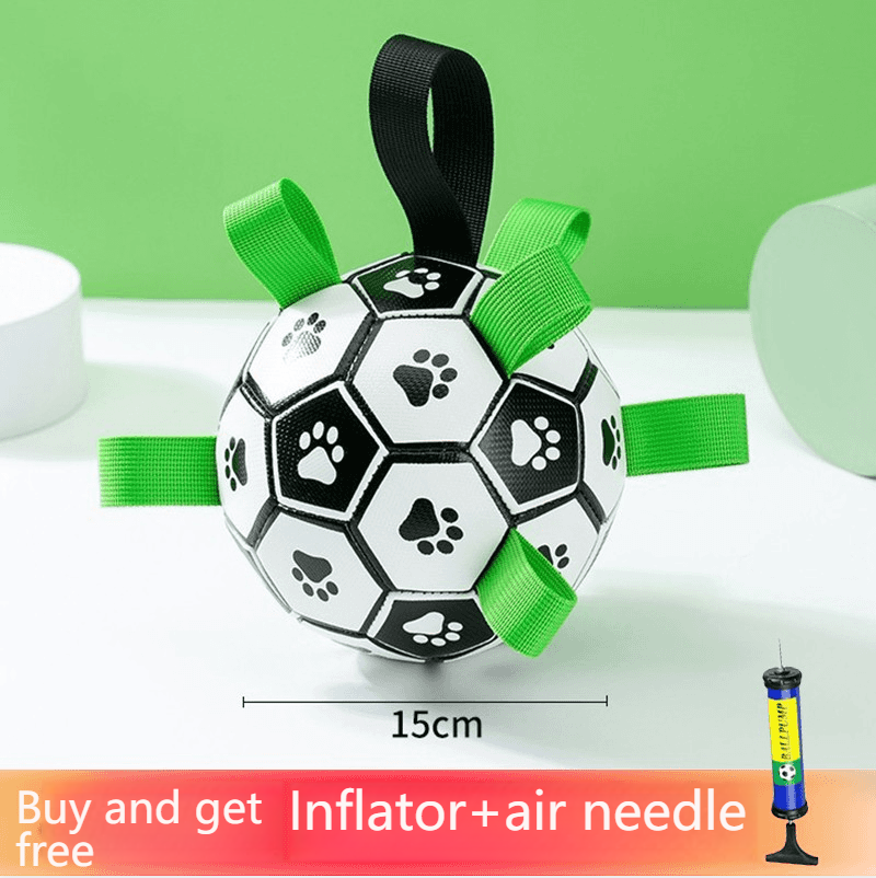 hipidogDog football toy training interactive border collie corgi rubber ball self-hi teeth grinding and biting training 4360-Make In China