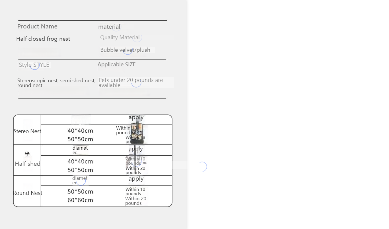 kimpets Cat bed four seasons universal cat and dog bed small dog teddy dog mat cute cat sleeping frog bed-Make In China