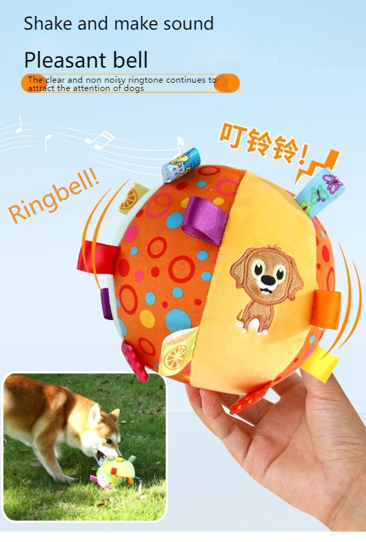 FUHUO Dog toys bite-resistant and tooth-healthy Teddy Corgi sound self-entertainment and boredom relief dog training outdoor washable pet toys-Make In China
