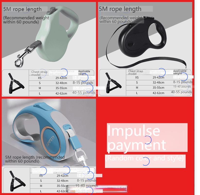 automatic retractable traction rope small and medium-sized dogs-Make In China large dogs out walking dog rope dog chain