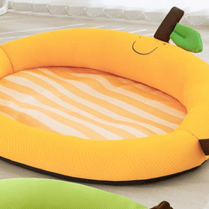 hipidog Pet summer cute fruit backrest nest for small and medium-sized dogs spring and summer mat cool mat breathable nest 4774