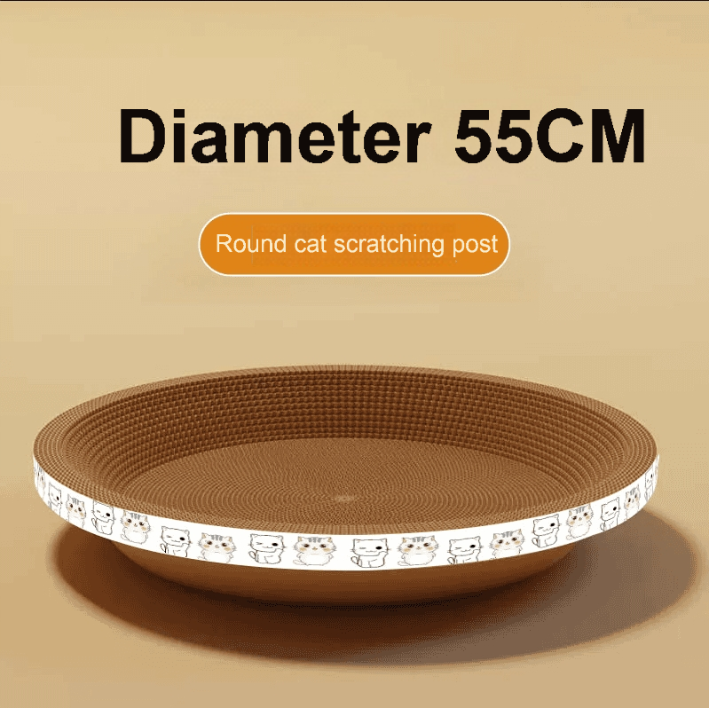 Cat scratching board cat bed integrated wear-resistant and non-chipping oval cat bowl large cat scratching resistant cat supplies-Make In China