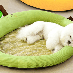 hipidog Pet summer cute fruit backrest nest for small and medium-sized dogs spring and summer mat cool mat breathable nest 4774