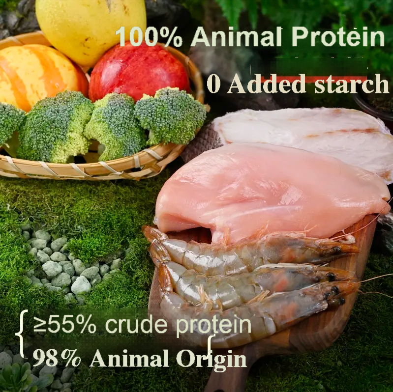 Hunting Strange [Staple Meal Pack] Full Price Raw Meat Cat Rice Staple Meat Pack Cat Nutrition Fish Oil-Make In China