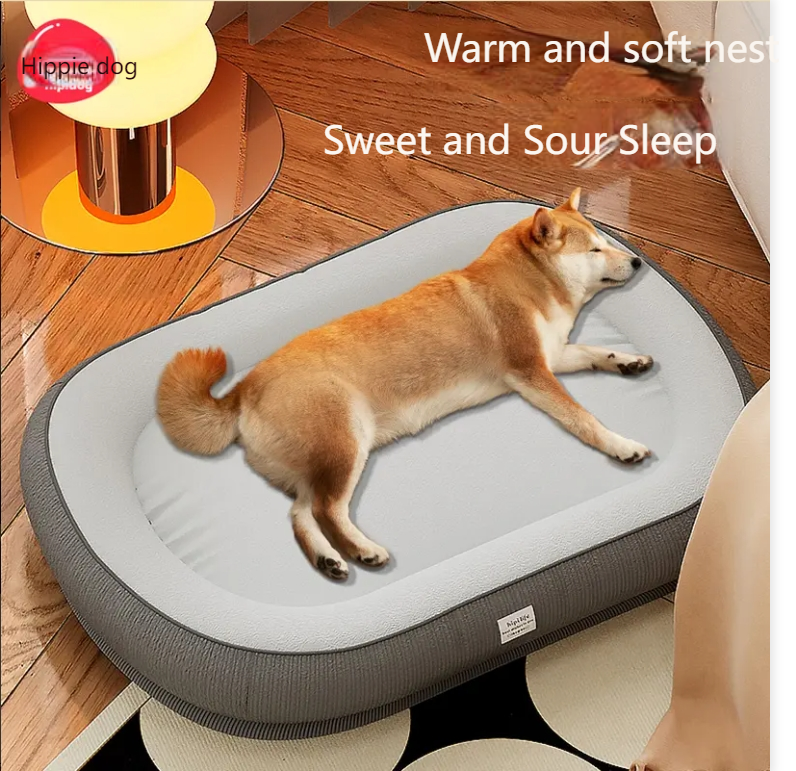 hipidog Dog kennel universal for all seasons summer dog and cat mat removable and washable small medium and large cat and dog bed summer sleeping-Make In China