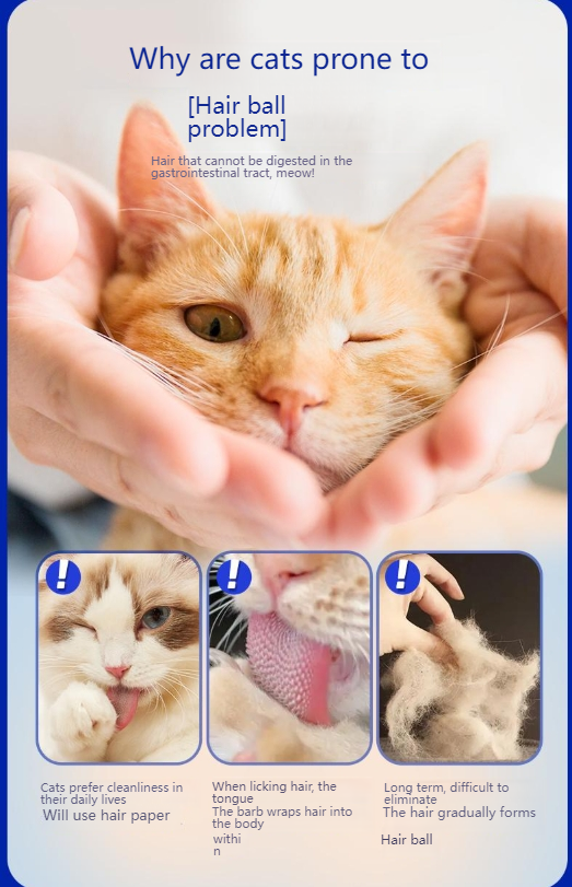 Petino [Pet Equipment] Cat Grass Tablets Cat Digestion Vomiting Cat Ball Hair Ball Conditioning Paste 300 Tablets （imported natural ingredients)-Make In China