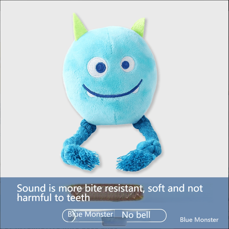 FUHUO Dog toys bite-resistant and tooth-healthy Teddy Corgi sound self-entertainment and boredom relief dog training outdoor washable pet toys-Make In China