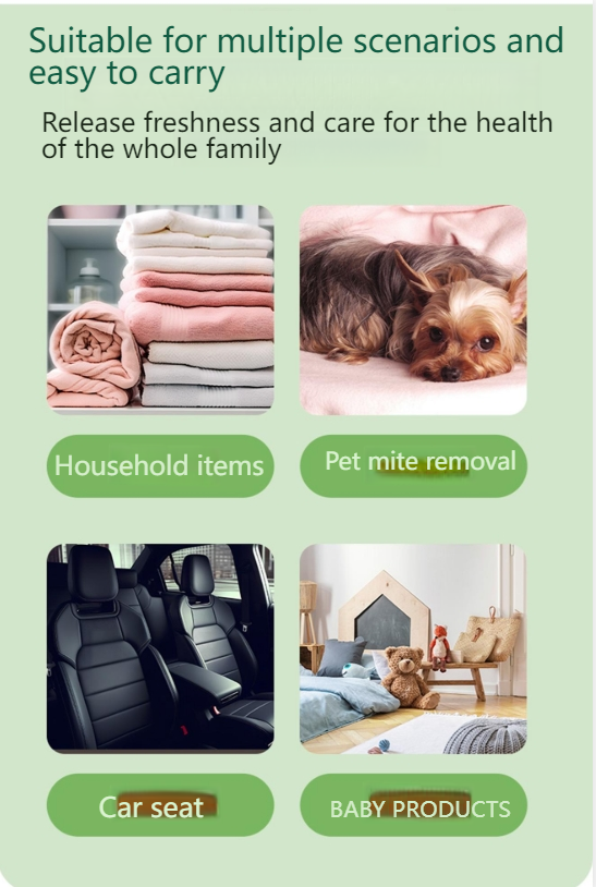 JiaXiaoJing Yunnan herbal mite removal spray, no-wash green pepper mite removal artifact, bed household mite removal and mite killing spray D-Make In China