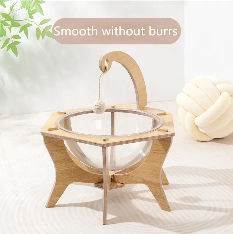 Pet cubic Free-probiotic deodorant spray [Pet equipment] Itcube cat space capsule cat bed building blocks for all seasons, assembled and stable, natural sisal balls