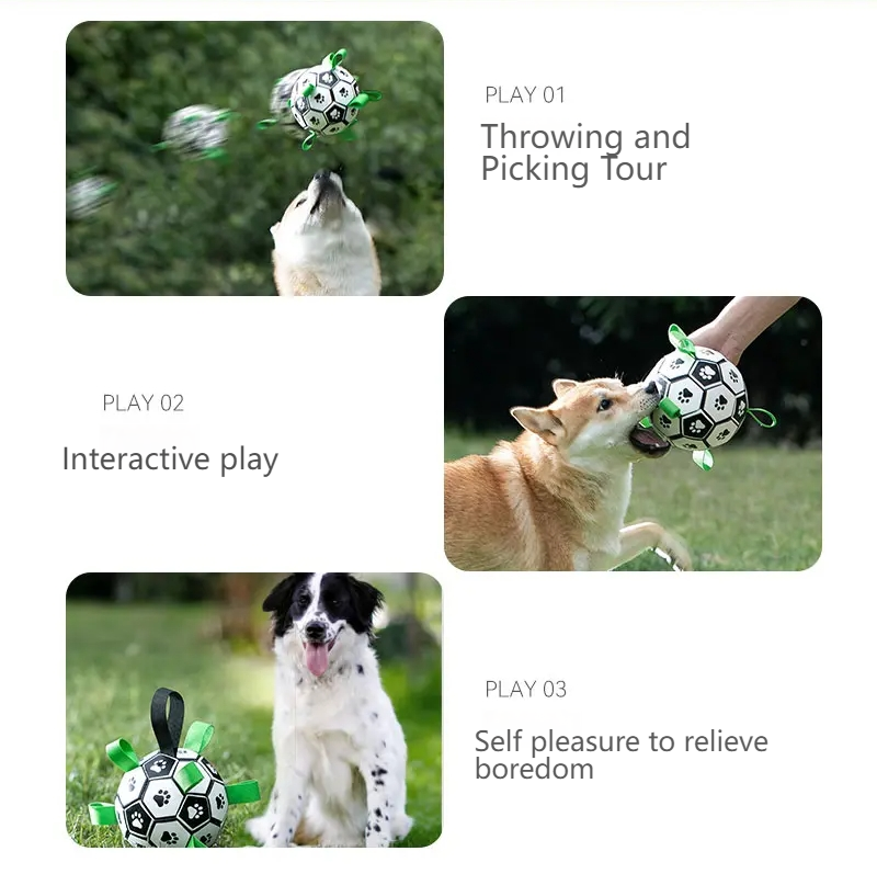 hipidogDog football toy training interactive border collie corgi rubber ball self-hi teeth grinding and biting training 4360-Make In China