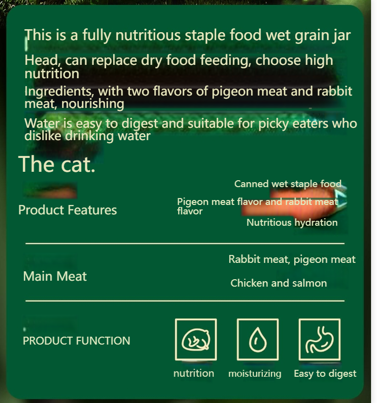 JOY PETS Pigeon Fresh Sen full price staple food cans cat food canned cat pet supplies staple food cans cat canned food-Make In China