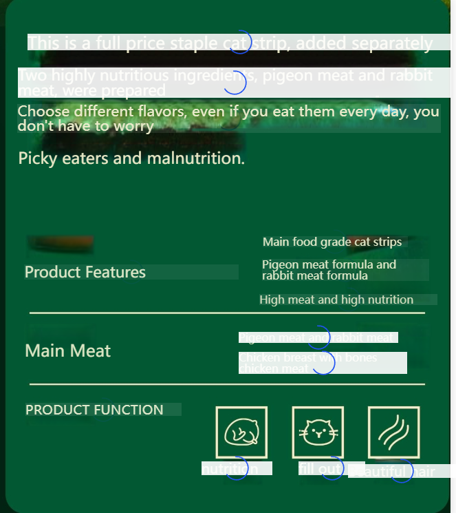 JOY PETS Pigeon Fresh Sen Full Price Staple Cat Treat Stick  Nutrition Pet Food Cat Food Pet Supplies Cat Staple Food-Make In China