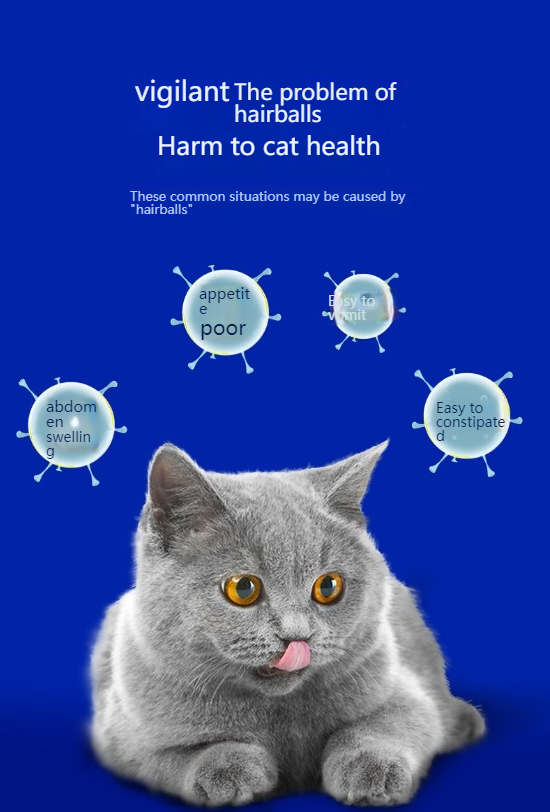 Petino [Pet Equipment] Cat Grass Tablets Cat Digestion Vomiting Cat Ball Hair Ball Conditioning Paste 300 Tablets （imported natural ingredients)-Make In China