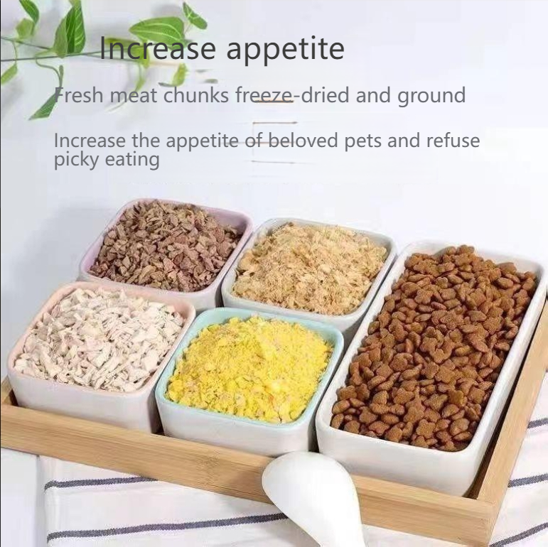 XUNXING Freeze-dried chicken breast, chicken cubes, chicken mince, healthy nutrition for cats and dogs, high-quality carefully selected chicken-Make In China