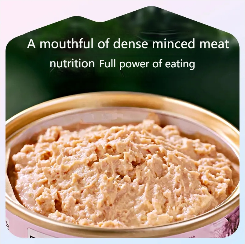 MYFOODIE Full price fresh meat staple food canned cat food 100g*60% kitten wet food easy to replenish water