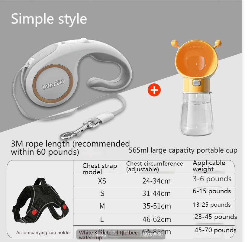 automatic retractable traction rope small and medium-sized dogs-Make In China large dogs out walking dog rope dog chain