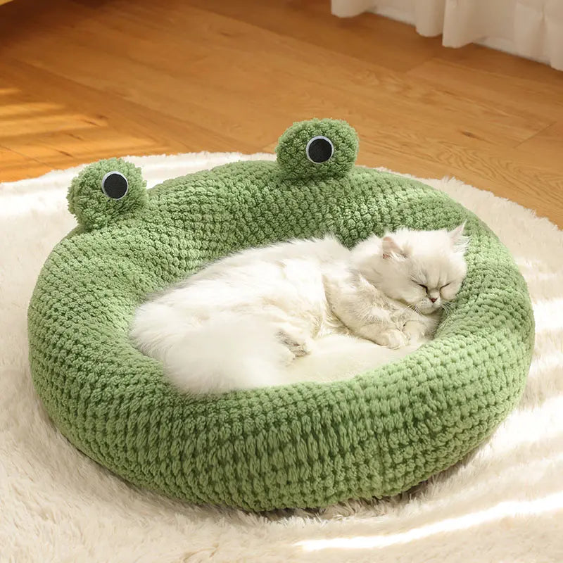 kimpets Cat bed four seasons universal cat and dog bed small dog teddy dog mat cute cat sleeping frog bed-Make In China