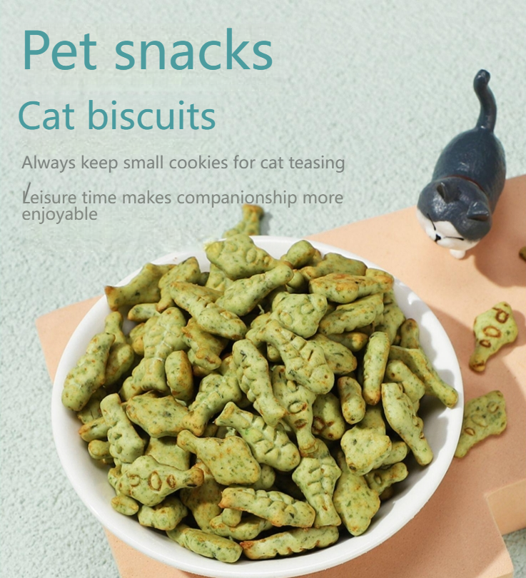 GUAZHOUMU Cat snacks, mint cat biscuits, teeth grinding, teeth health, cat grass, healthy hair removal, hair ball cleaning, nutrition absorption reward-Make In China