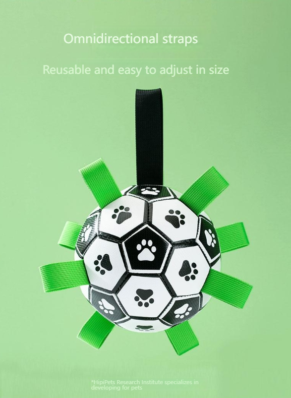 hipidogDog football toy training interactive border collie corgi rubber ball self-hi teeth grinding and biting training 4360-Make In China